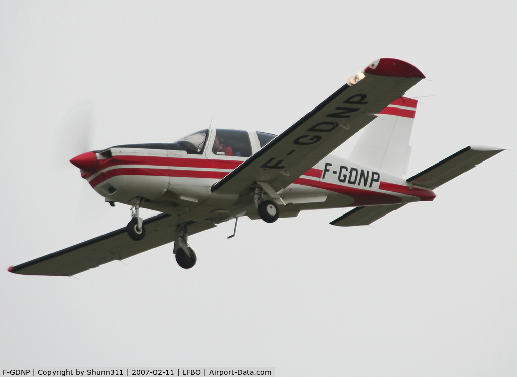 F-GDNP, Socata TB-20 C/N 438, Landing rwy 32L