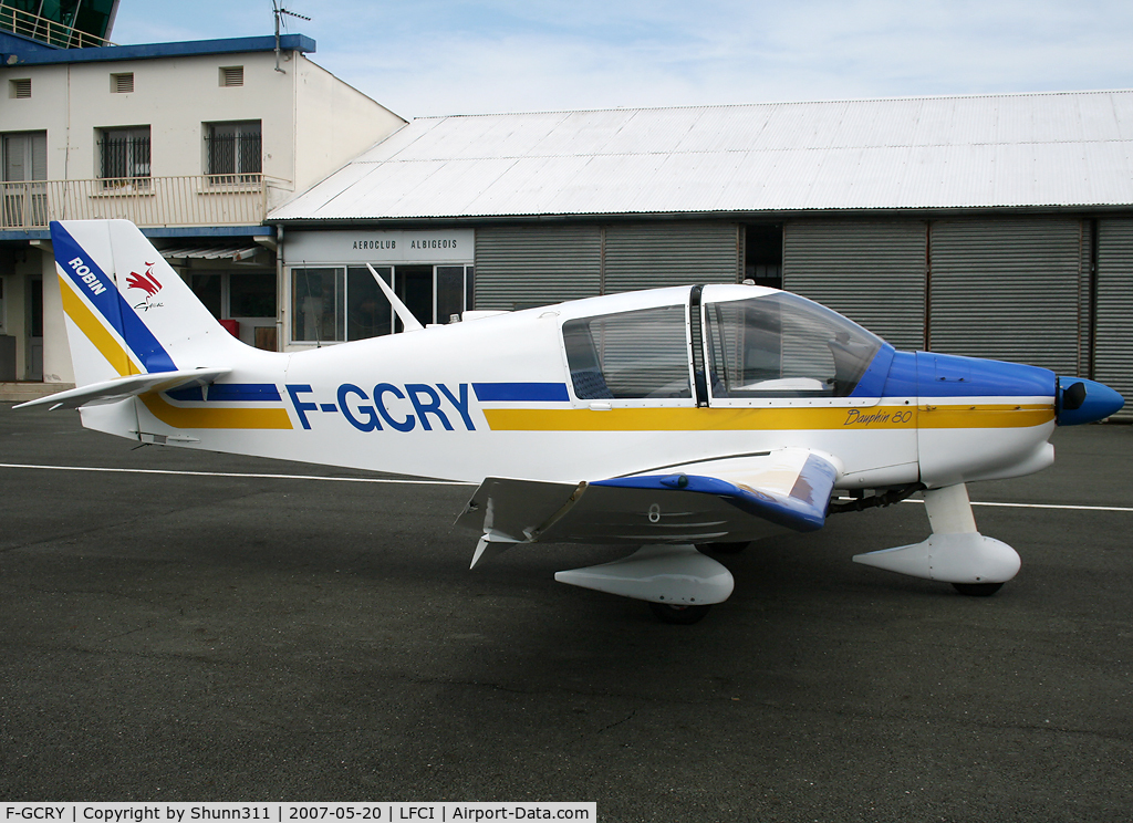 F-GCRY, Robin DR-400-120 C/N 1492, Exhibited during Open Day