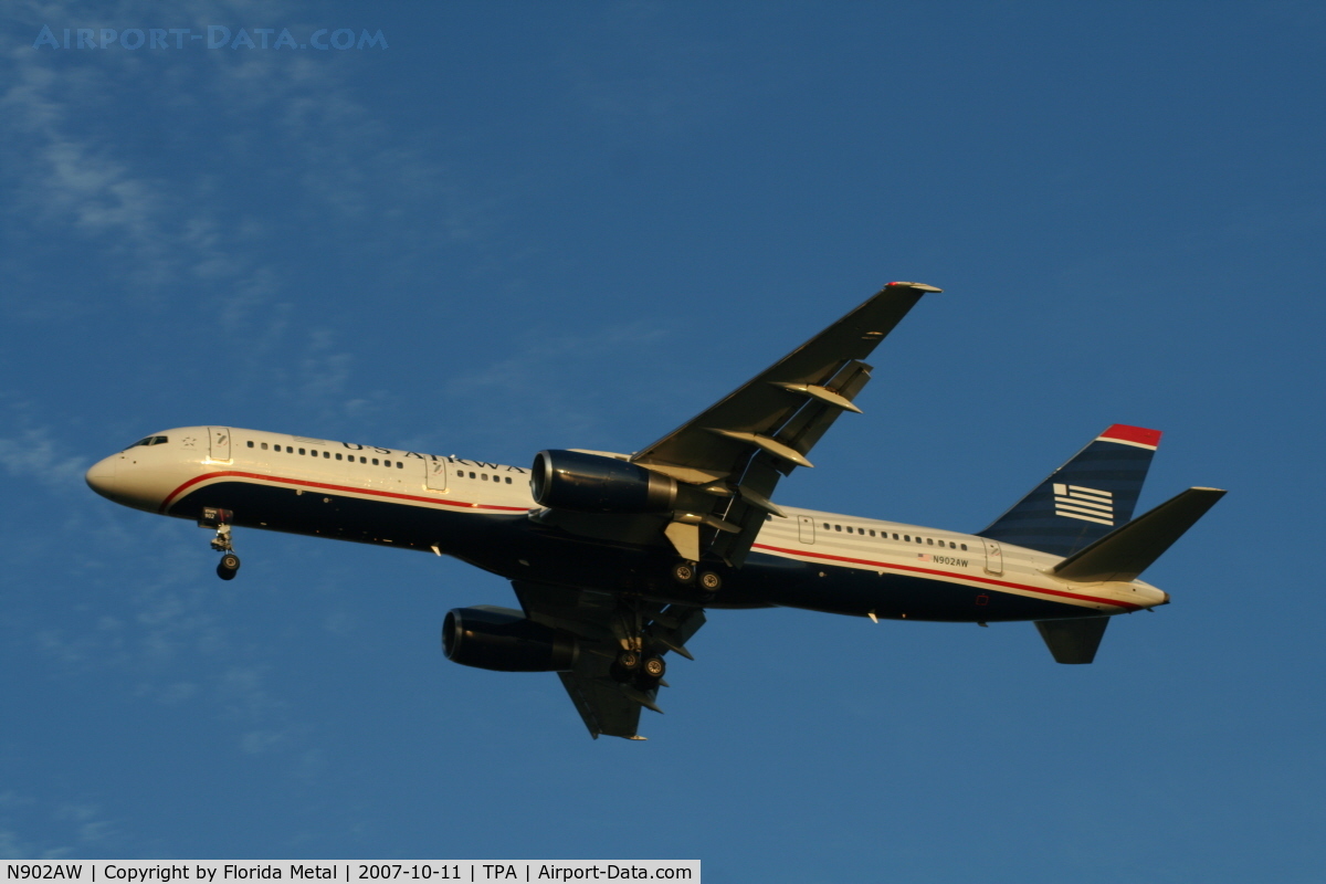 N902AW, 1985 Boeing 757-2S7 C/N 23322, US Airways