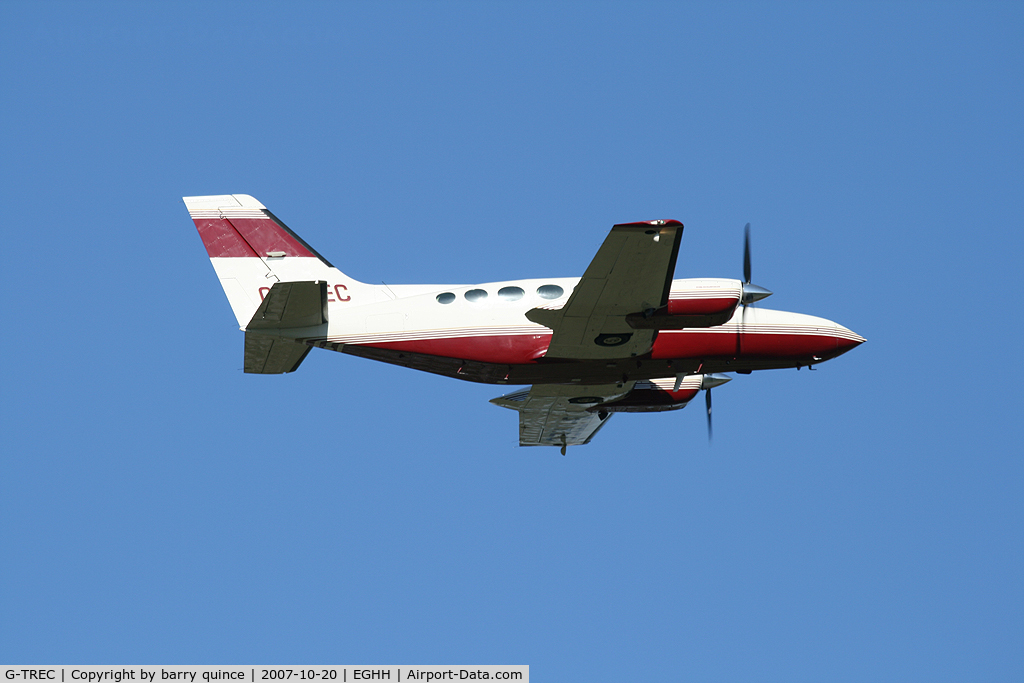 G-TREC, 1980 Cessna 421C Golden Eagle C/N 421C-0838, Touch and go