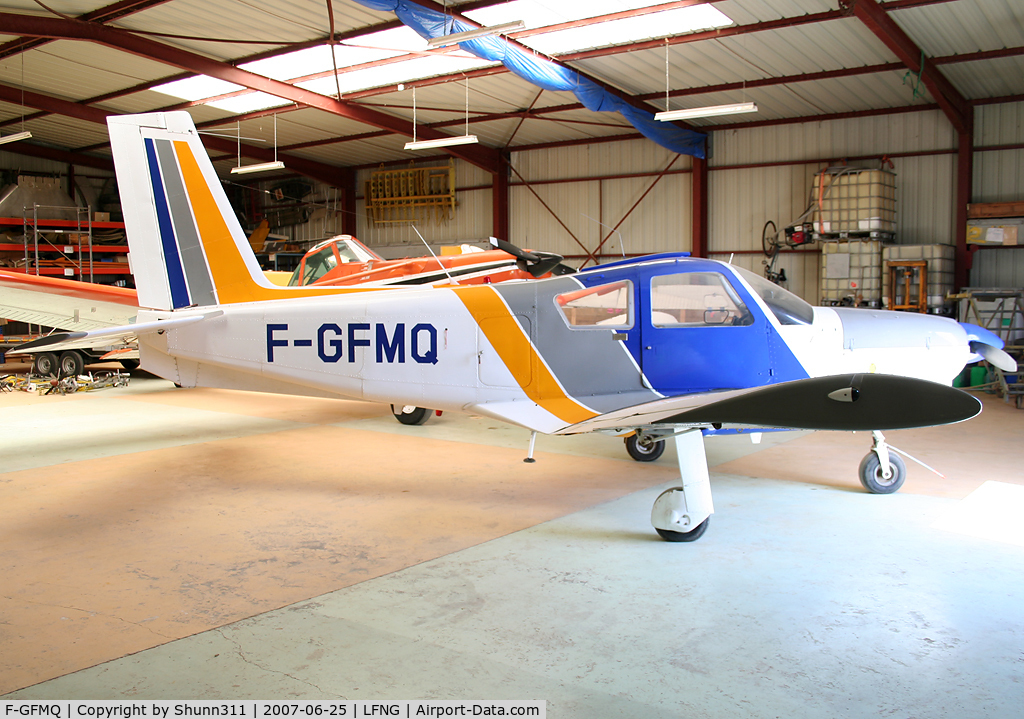 F-GFMQ, Socata ST-10 Diplomate C/N 147, Inside a hangar