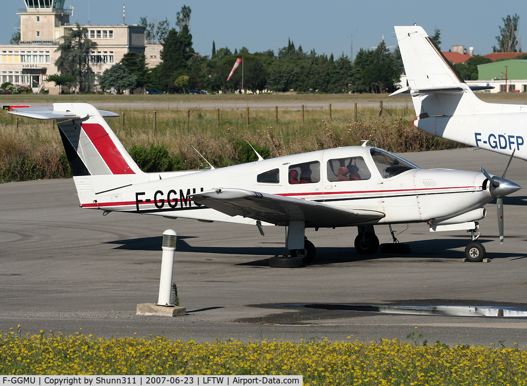 F-GGMU, Piper PA-28RT-201T Turbo Arrow IV C/N 28R-8031014, Parked at the airport