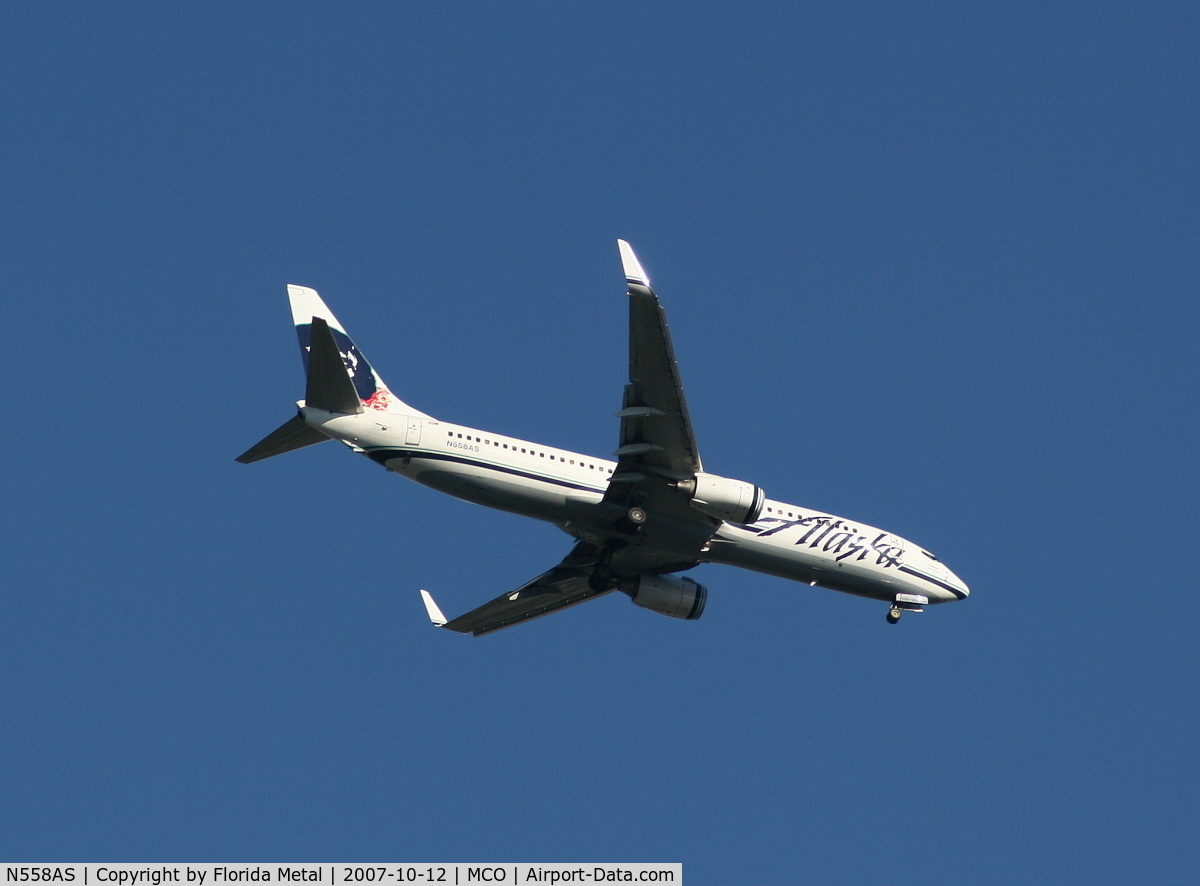 N558AS, 2006 Boeing 737-890 C/N 35177, Alaska