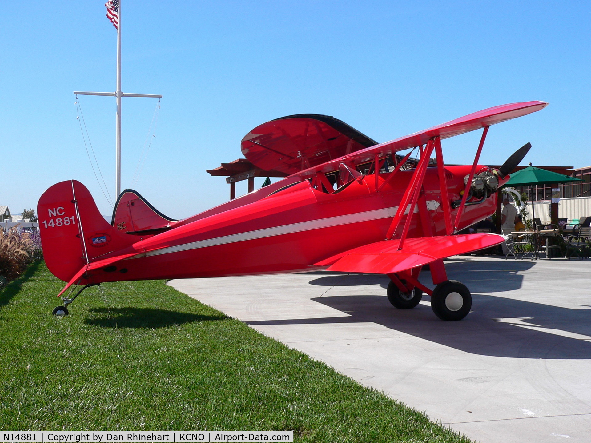 N14881, 1936 Rose Parrakeet A-1 C/N 105, Western Waco Association Fly In