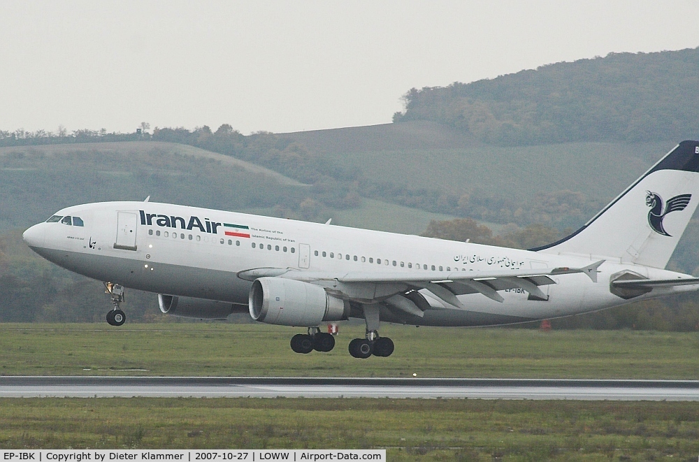 EP-IBK, 1993 Airbus A310-304 C/N 671, IRAN AIR A310