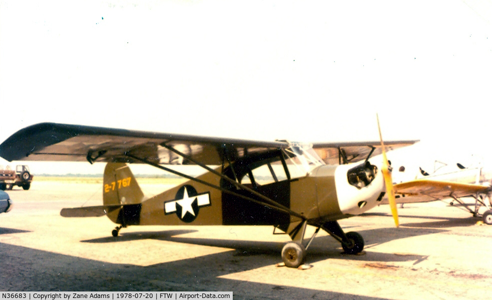 N36683, 1940 Aeronca A65-TAC C/N C1221TA, On the ramp at Meacham Field