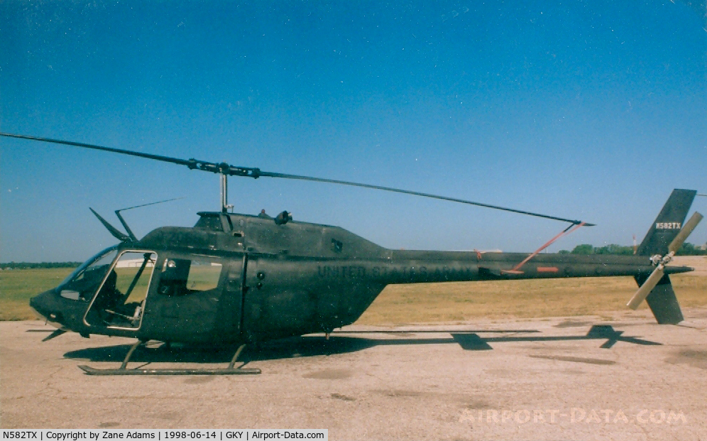 N582TX, 1971 Bell OH-58A C/N 71-20690, Texas Air Command OH-58A
