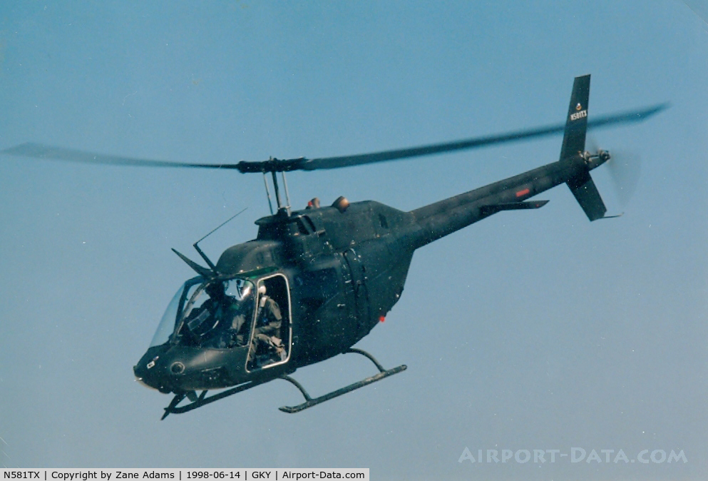 N581TX, 1969 Bell OH-58A Kiowa C/N 40574, Texas Air Command OH-58A