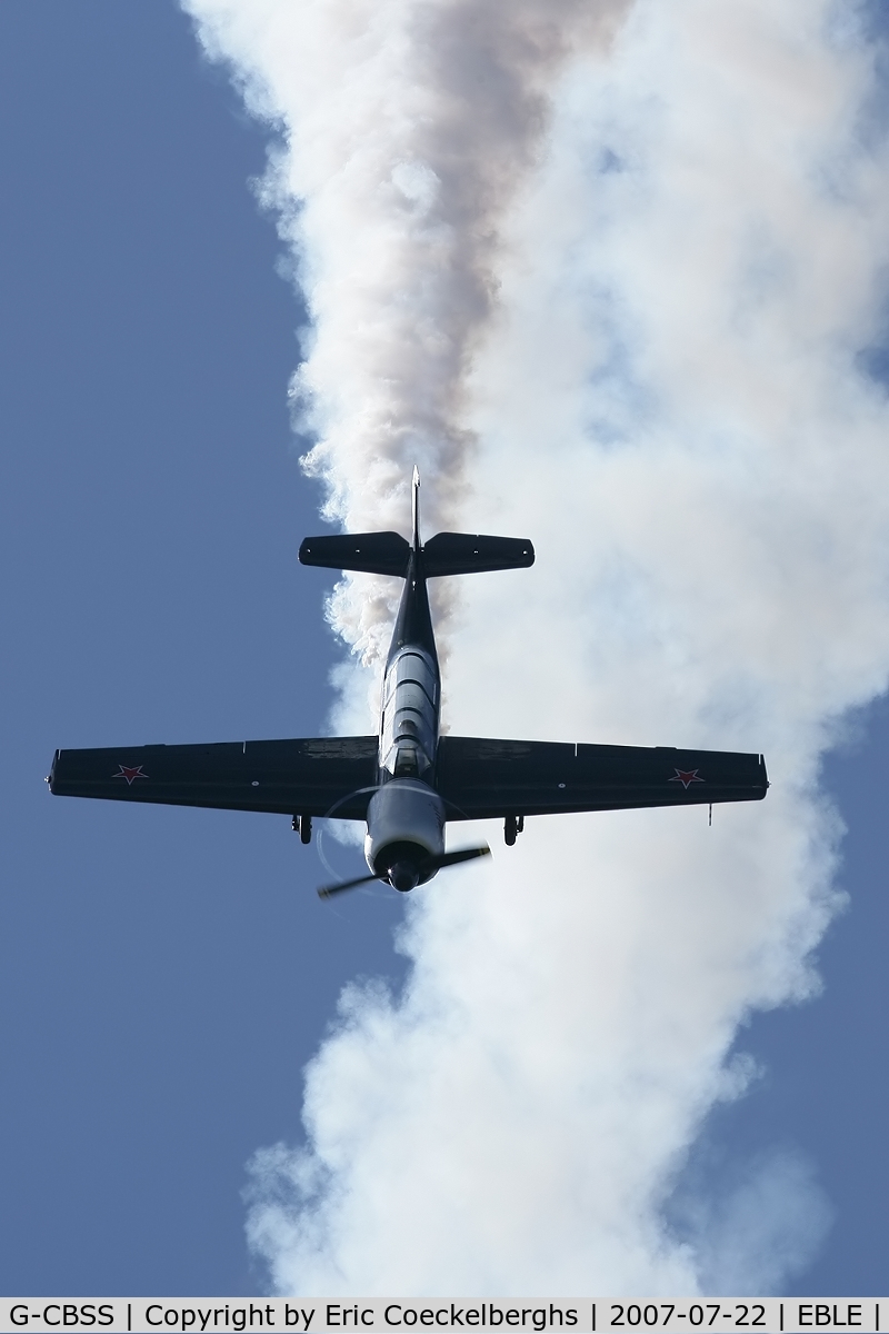 G-CBSS, 1983 Bacau Yak-52 C/N 833707, Yak 52 Display flying.