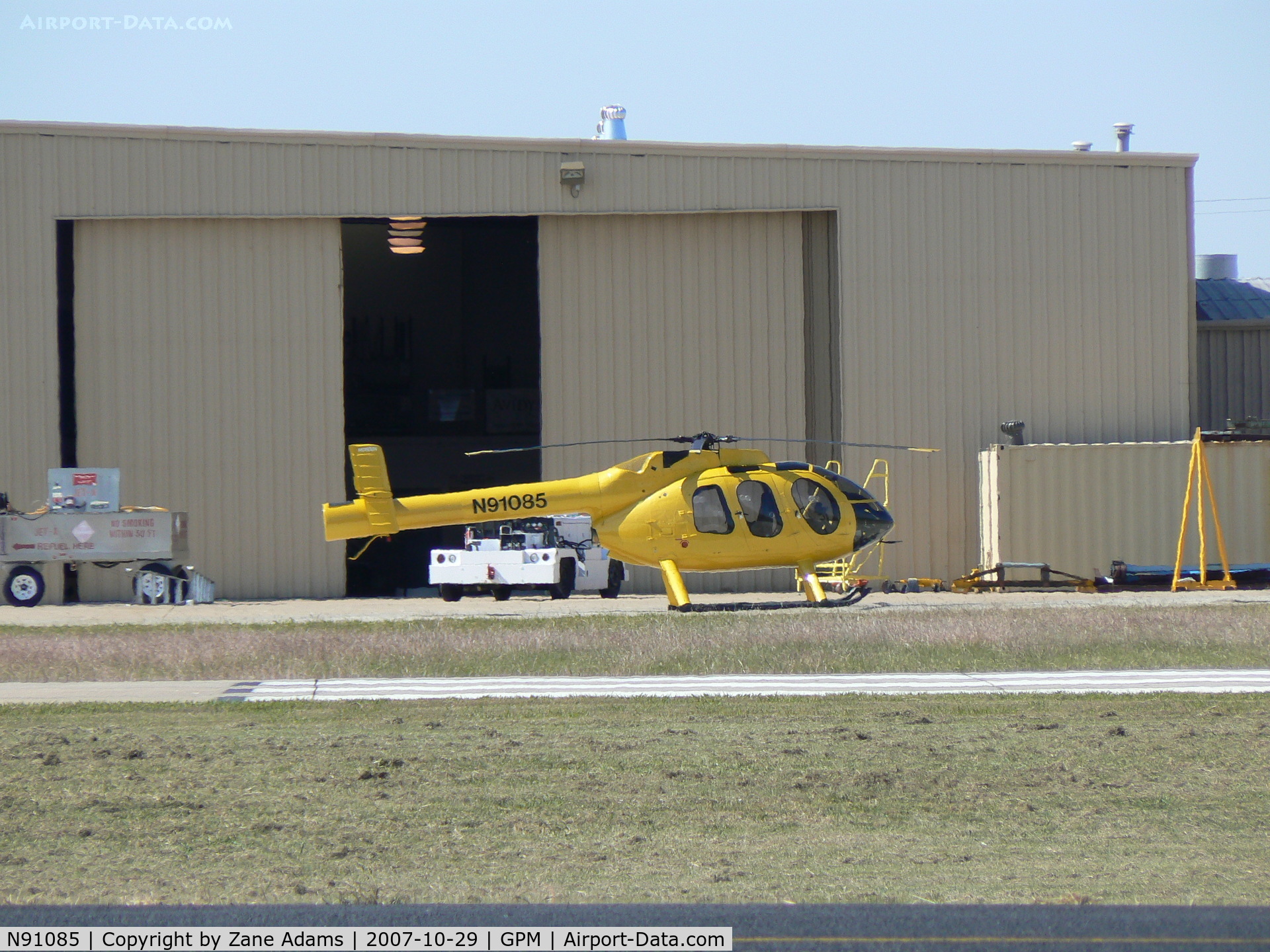 N91085, 2007 McDonnell Douglas 600N C/N Rn072, At Grand Prairie Muni