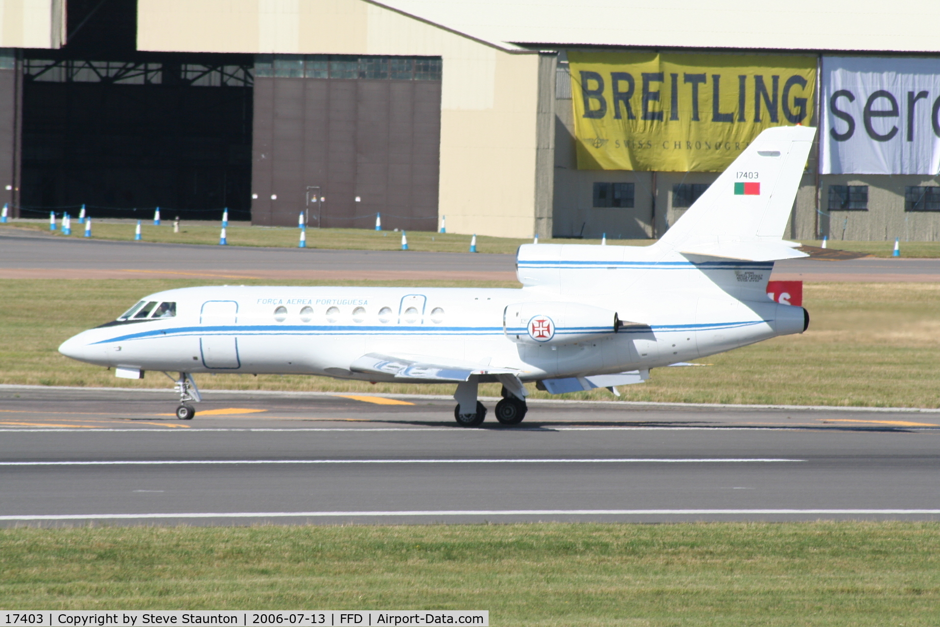 17403, 1990 Dassault Falcon 50 C/N 221, Royal International Air Tattoo 2006
