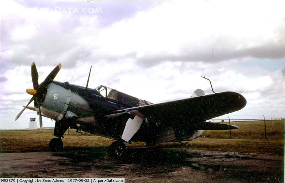 N92879, 1944 Curtiss SB2C-5 Helldiver C/N 83725, At Meacham Field