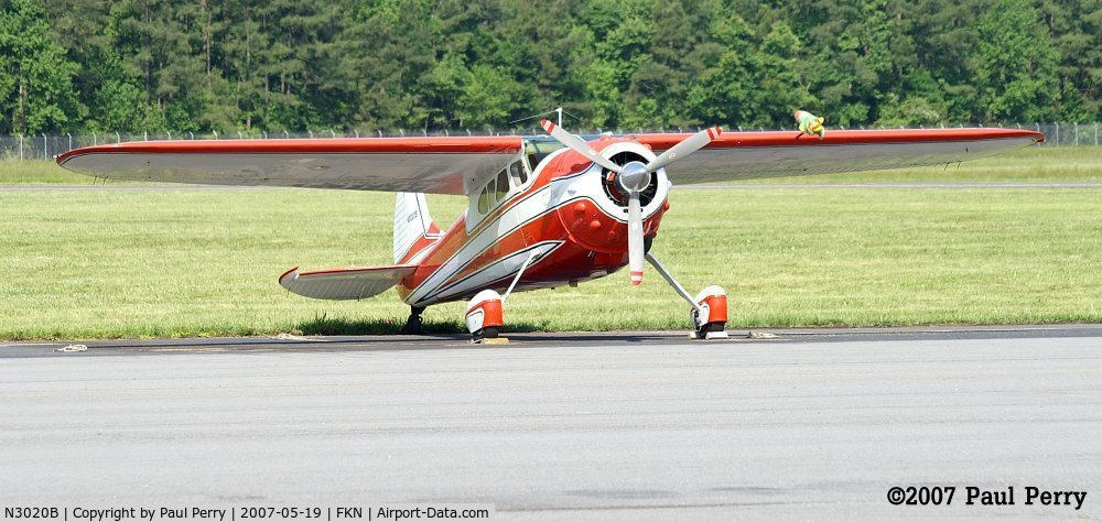 N3020B, 1952 Cessna 195 C/N 7903, Cessna taildragger?  This always bears closer inspection