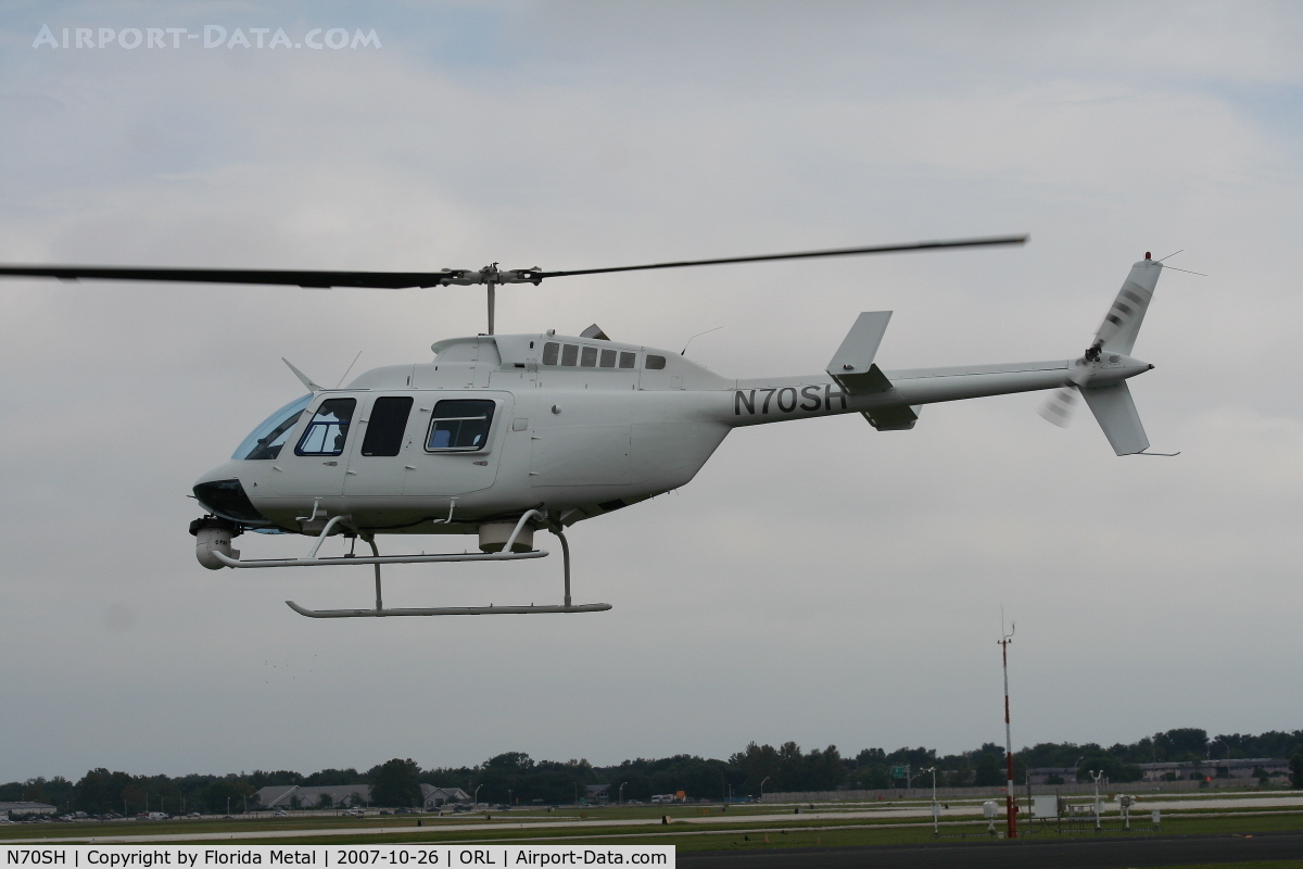 N70SH, 1991 Bell 206L-3 LongRanger III LongRanger III C/N 51433, WESH 2 News Orlando