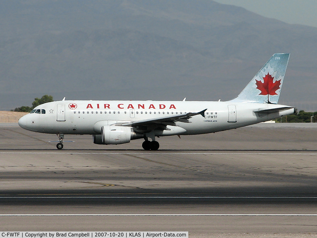 C-FWTF, 2003 Airbus A319-112 C/N 1963, Air Canada / 2003 Airbus A319-112