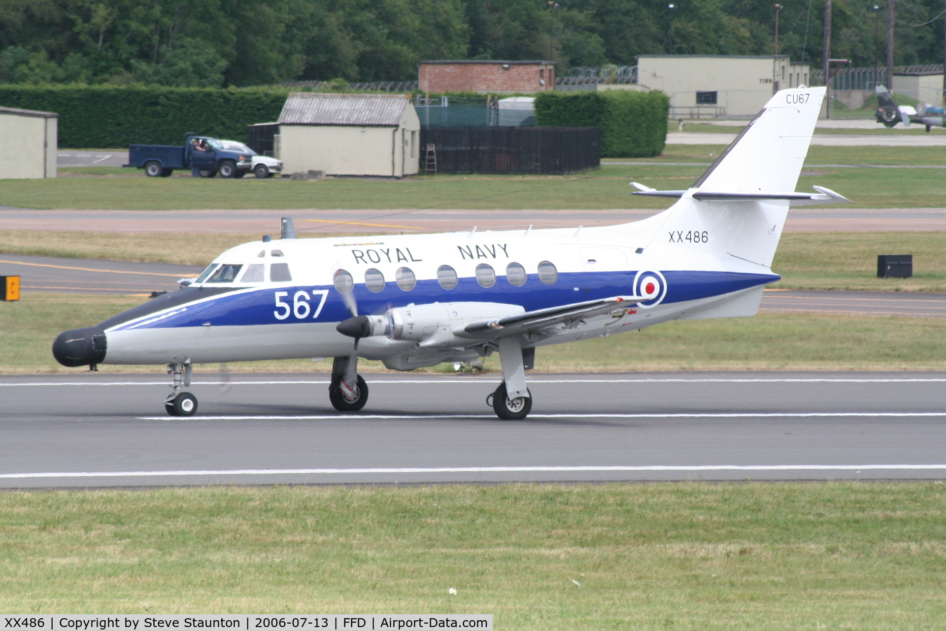 XX486, Scottish Aviation HP-137 Jetstream T.2 C/N 265, Royal International Air Tattoo 2006