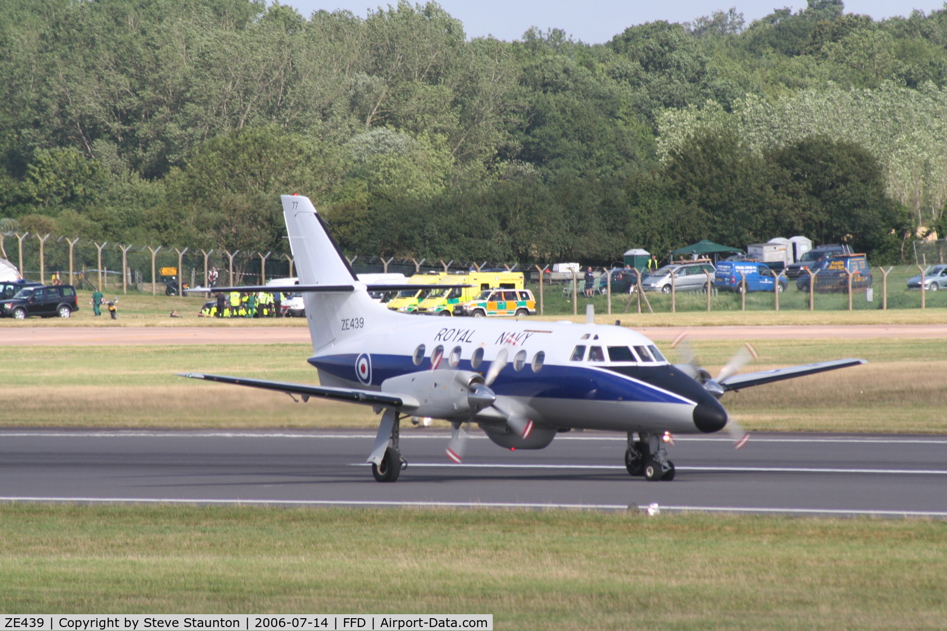 ZE439, British Aerospace BAe-3100 Jetstream T3 C/N 656, Royal International Air Tattoo 2006