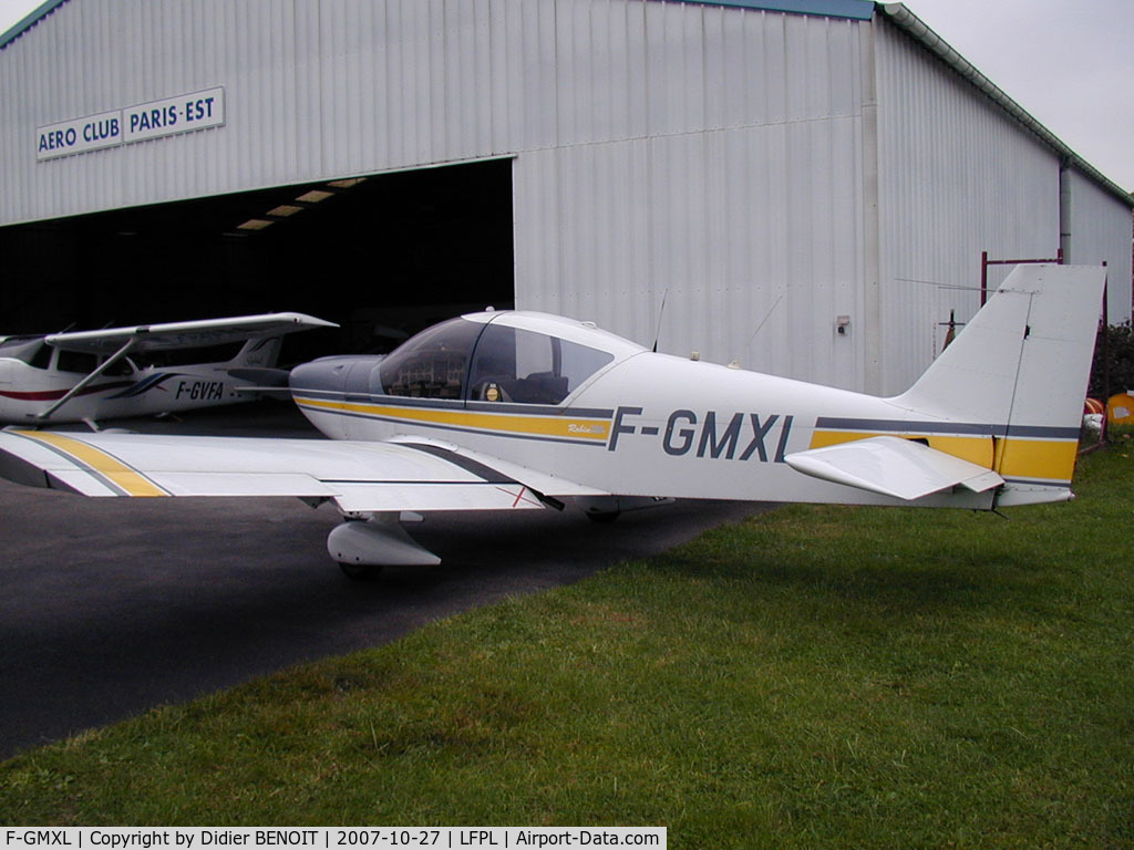 F-GMXL, Robin HR-200-120B C/N 267, HR200-120B