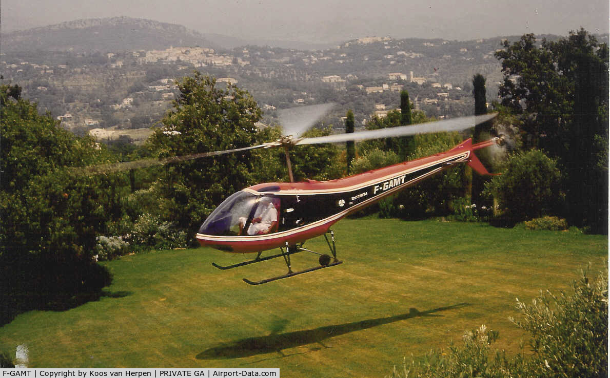 F-GAMT, Enstrom 280C Shark C/N 1062, Helicopter in  Chateauneuf de grasse