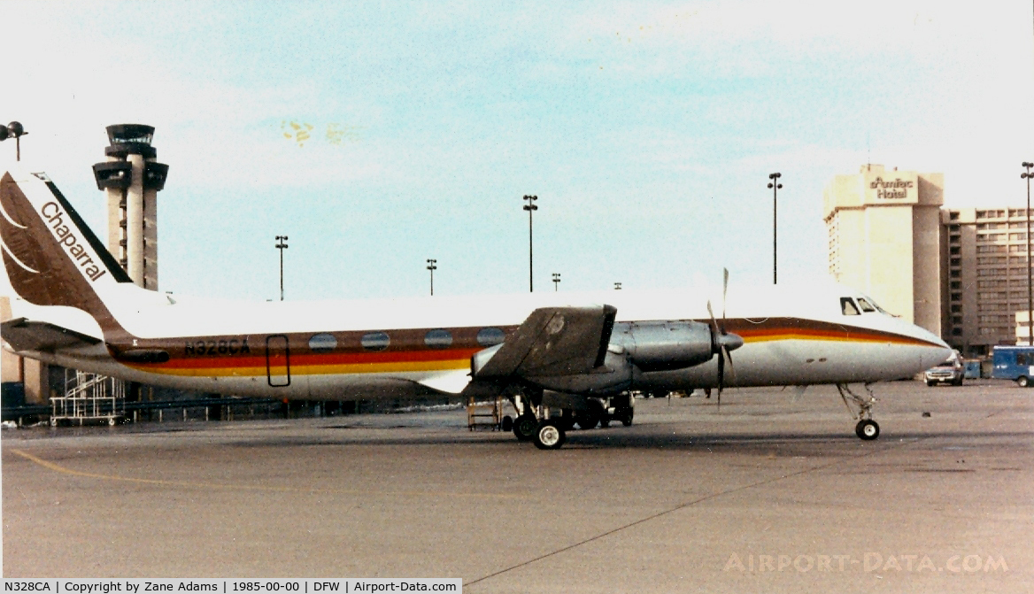 N328CA, 1963 Grumman G-159 Gulfstream 1 C/N 116, Chaparral Airlines