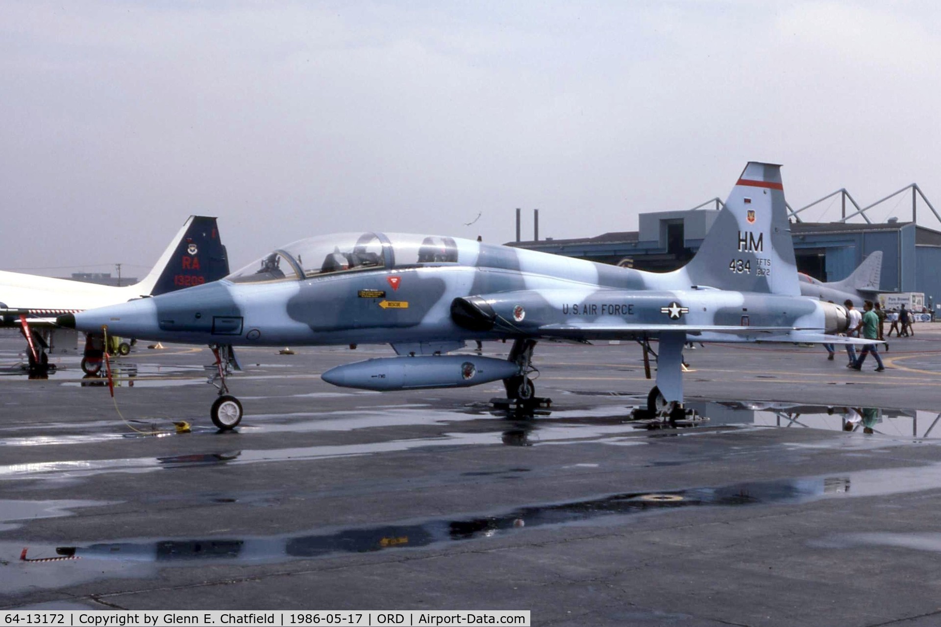 64-13172, 1964 Northrop AT-38B Talon C/N N.5601, AT-38B at the AFR/ANG open house. Became T-38C