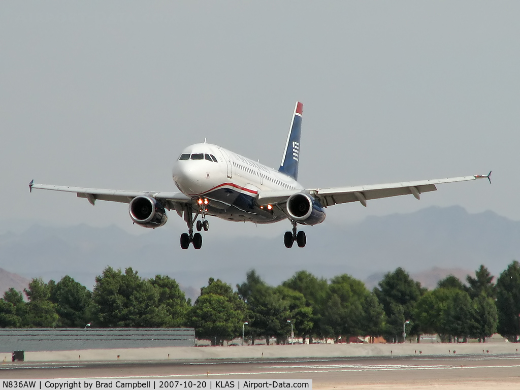 N836AW, 2005 Airbus A319-132 C/N 2570, US Airways / 2005 Airbus A319-132