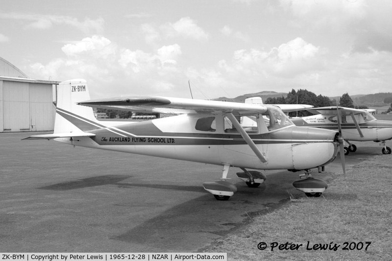 ZK-BYM, Cessna 150A C/N 15059079, Auckland Flying School Ltd., Ardmore
