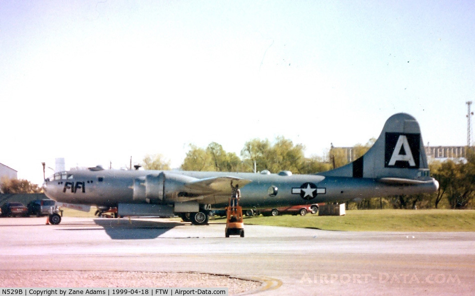 N529B, 1944 Boeing B-29A-60-BN Superfortress C/N 11547, FiFi at Meacham for prop and radio work