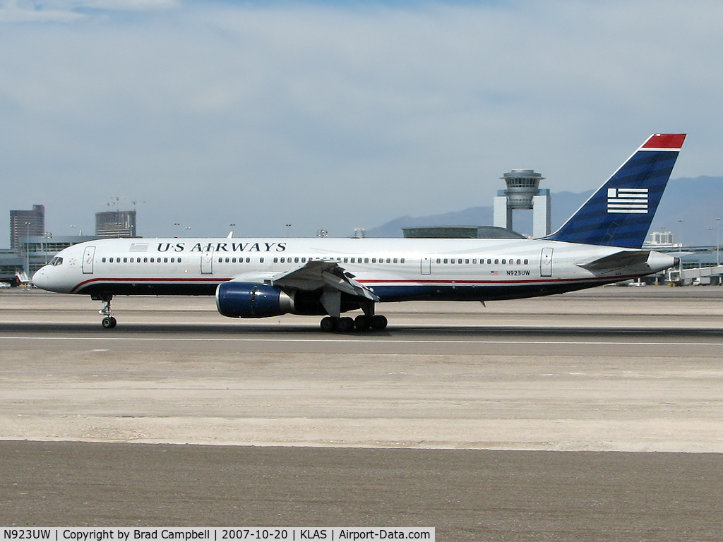 N923UW, 1983 Boeing 757-225 C/N 22203, US Airways / 1983 Boeing 757-225