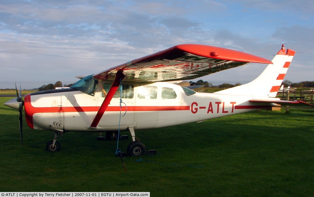G-ATLT, 1966 Cessna U206A Super Skywagon C/N U206-0523, Cessna U206 used by the Parachute Club at Dunkeswell