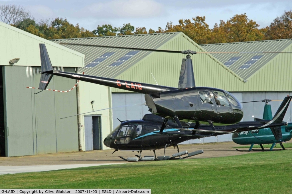 G-LAID, 2006 Robinson R44 Raven II C/N 11377, Registered Owner: HELITECH CHARTER LTD - HEX: 400F75