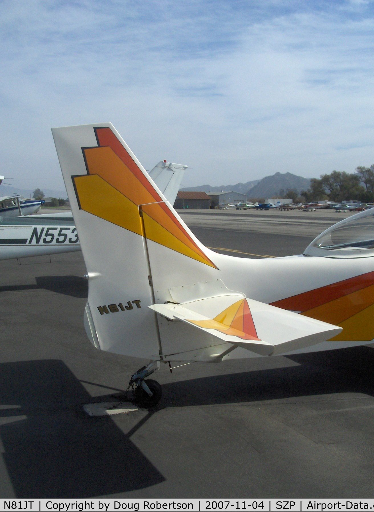 N81JT, 1982 Jurca MJ-5 Sirocco C/N 50, 1982 Tumilowicz MJ-5 SIROCCO, Lycoming A&C IO-360 220 Hp, tall tail with balanced rudder