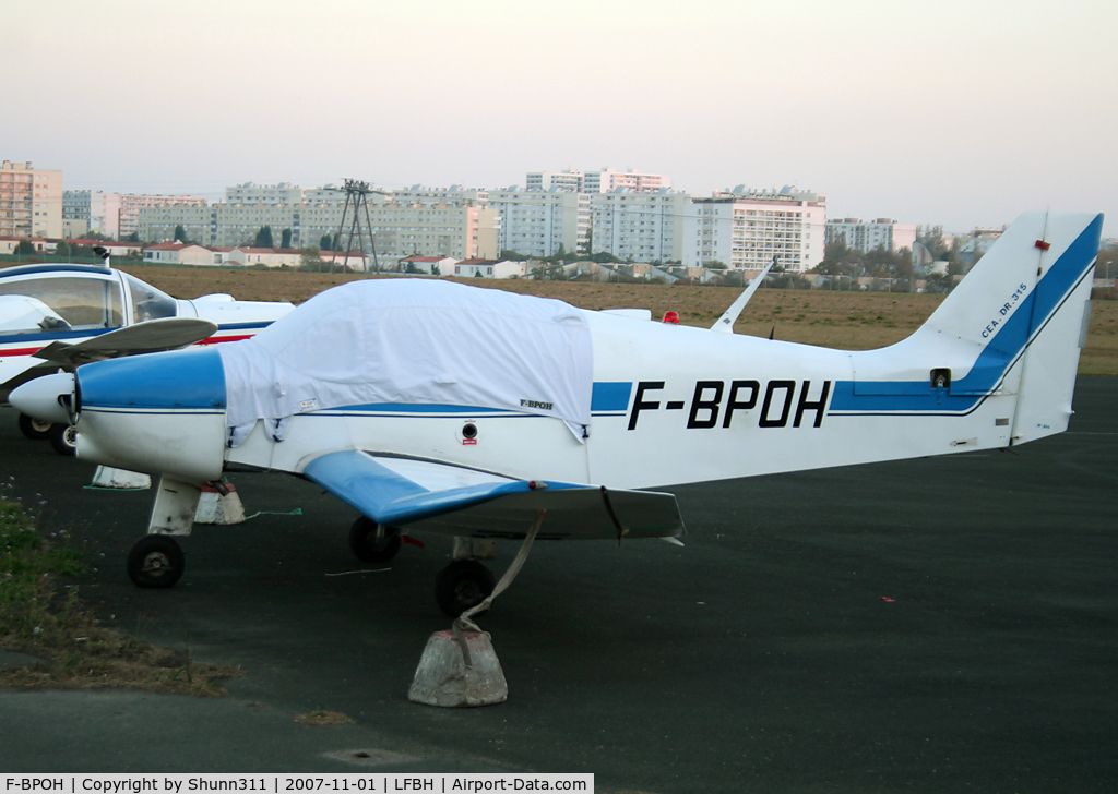F-BPOH, CEA DR-315 C/N 306, Parked at the maintenance area