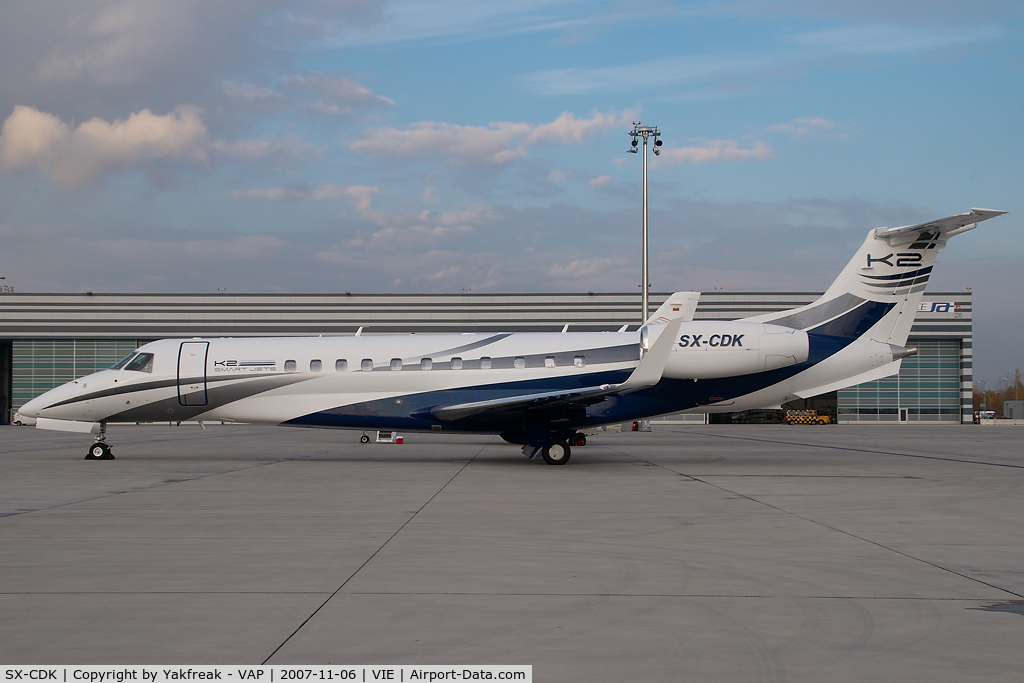SX-CDK, 2007 Embraer EMB-135BJ Legacy 650 C/N 14500998, Embraer 135