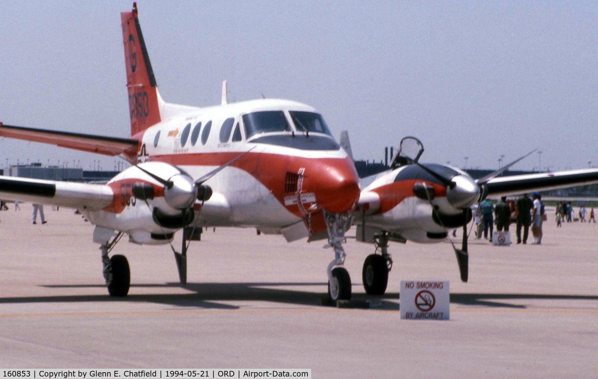 160853, 1977 Beechcraft T-44A Pegasus C/N LL-15, T-44A at the ANG/AFR open house