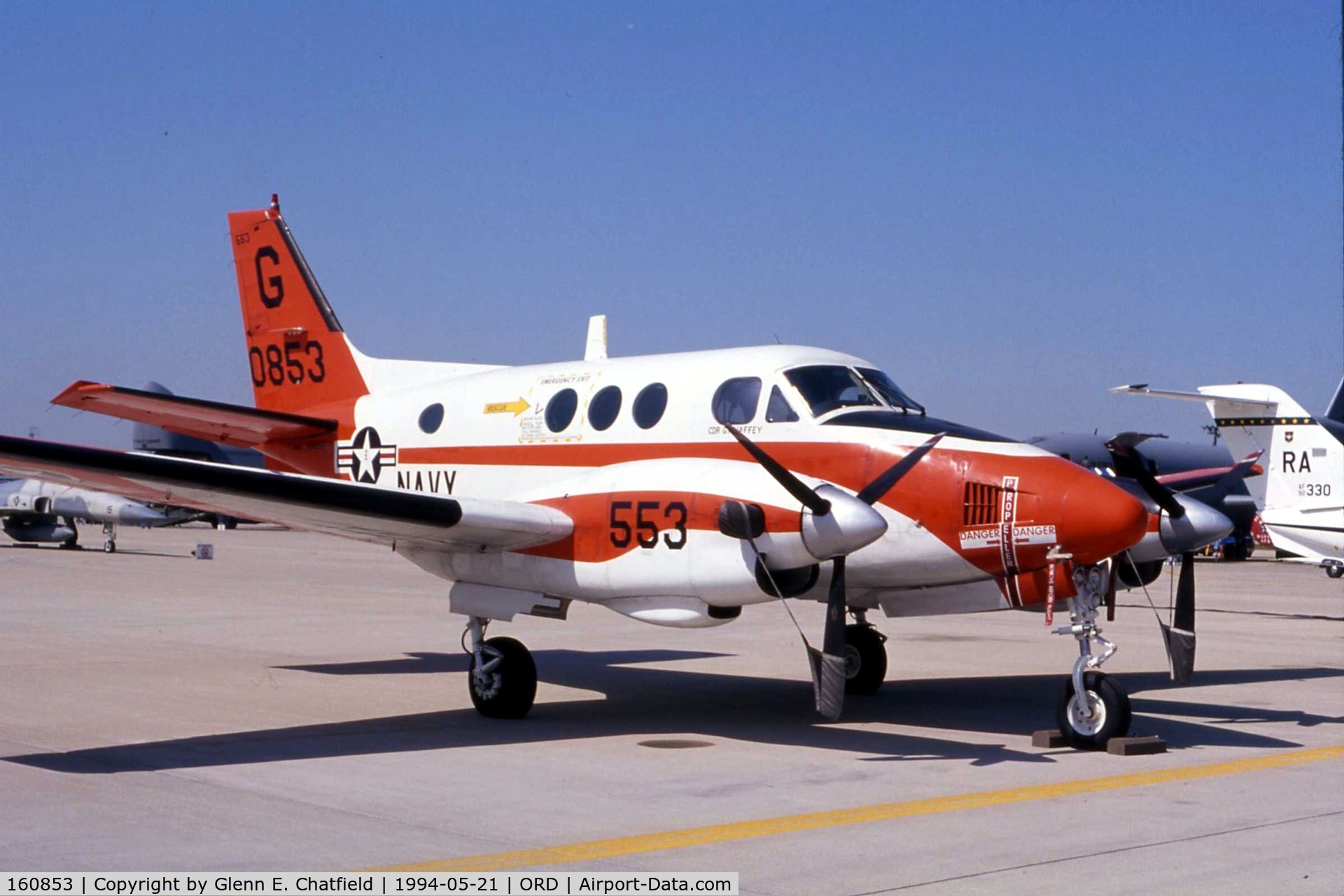 160853, 1977 Beechcraft T-44A Pegasus C/N LL-15, T-44A at the ANG/AFR open house