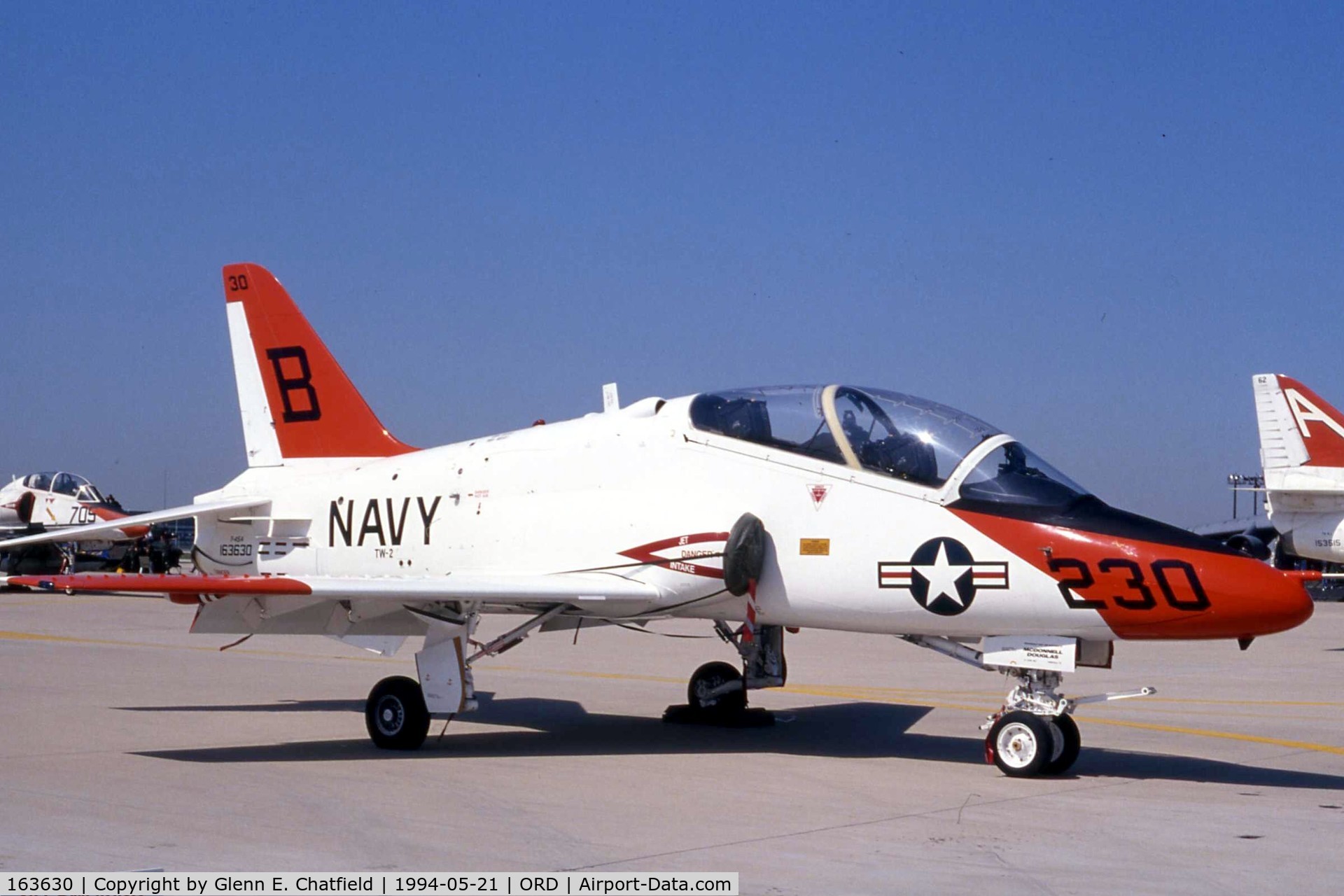 163630, McDonnell Douglas T-45A Goshawk C/N A032, T-45A at the ANG/AFR open house