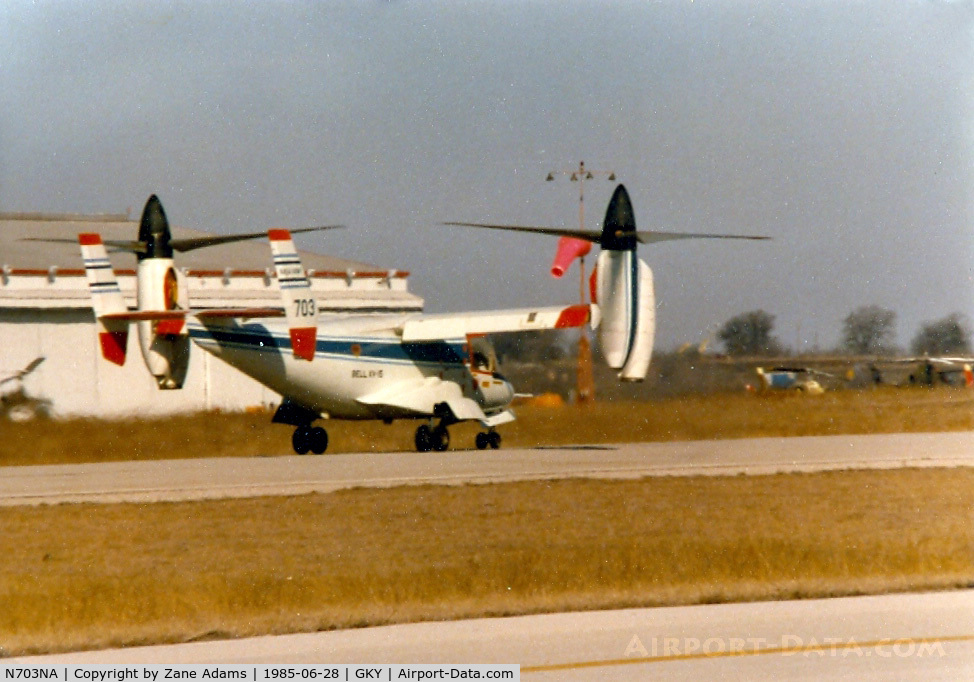 N703NA, 1979 Bell 301 C/N 0002, XV-15 at Arlington - Bell Flight Test Center