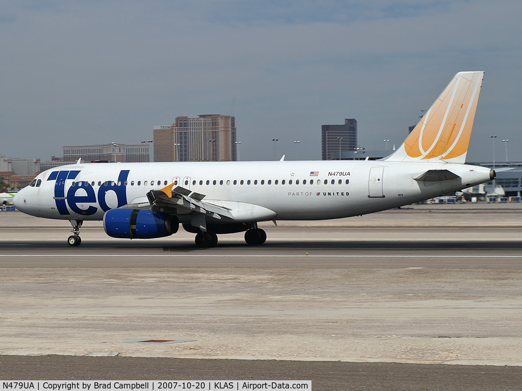 N479UA, 2001 Airbus A320-232 C/N 1538, Ted Airlines / 2001 Airbus Industrie A320-232