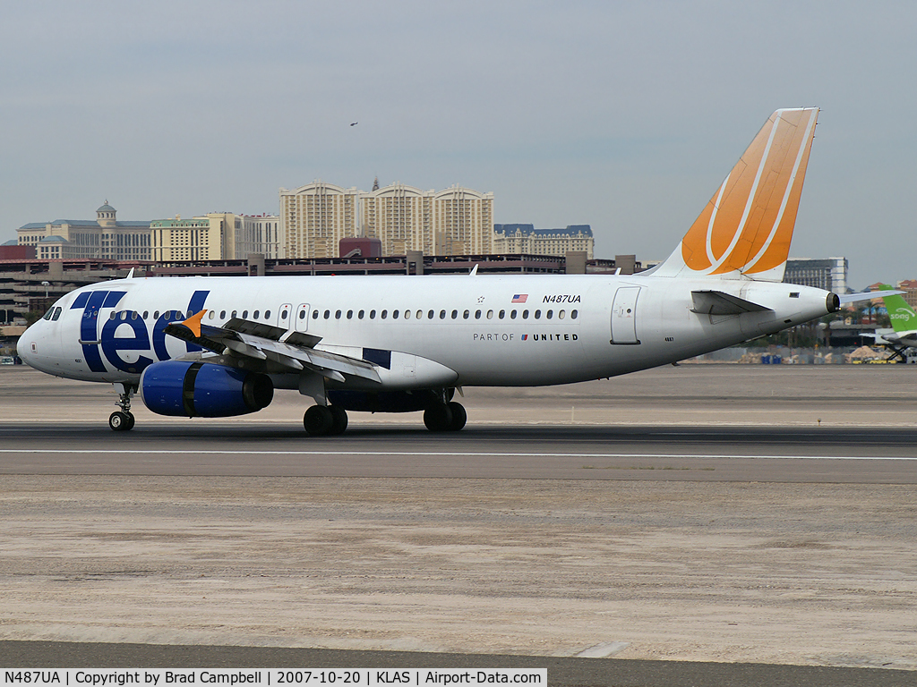 N487UA, 2002 Airbus A320-232 C/N 1669, Ted Airlines / 2002 Airbus Industrie A320-232