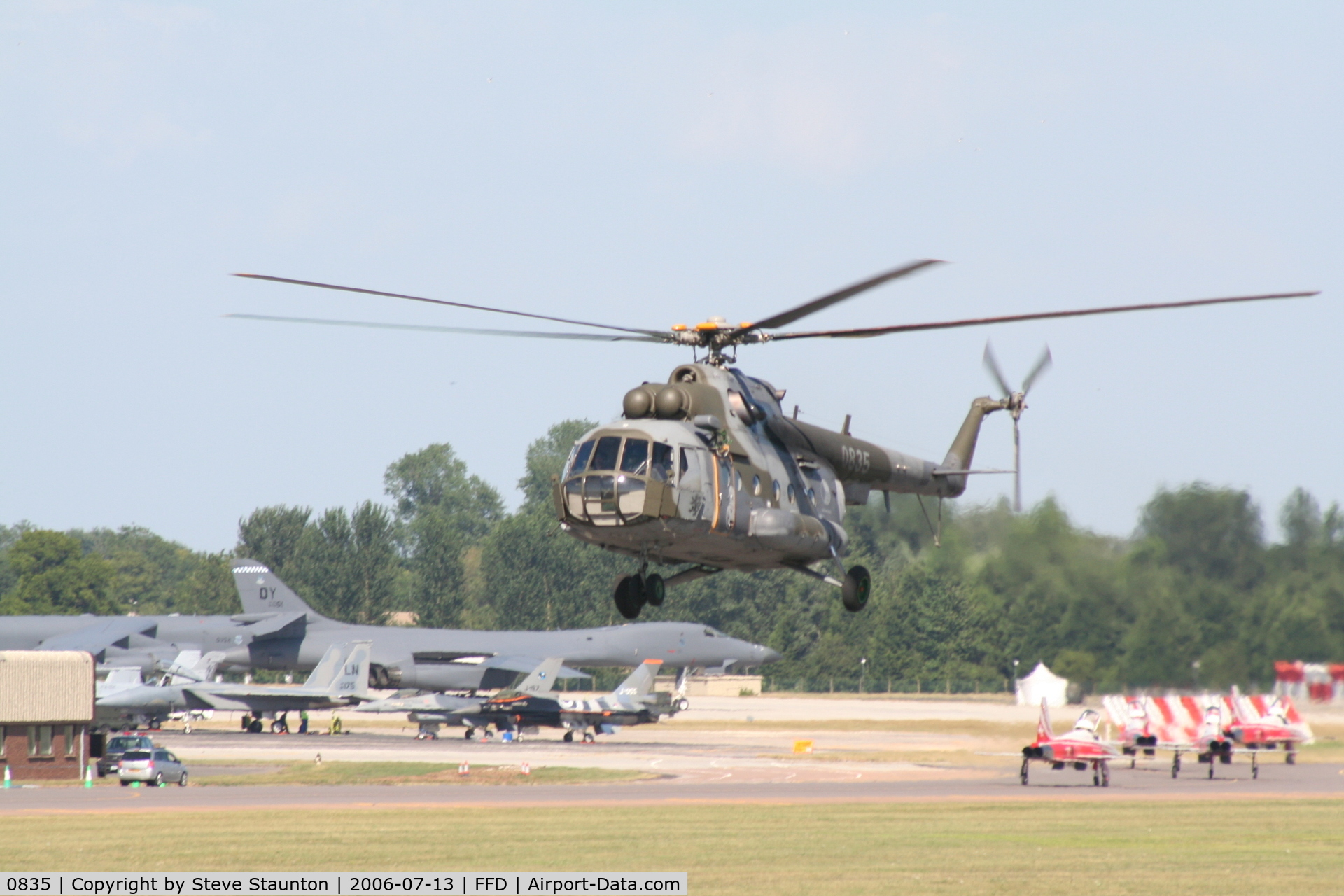 0835, Mil Mi-17 Hip C/N 108M35, Royal International Air Tattoo 2006