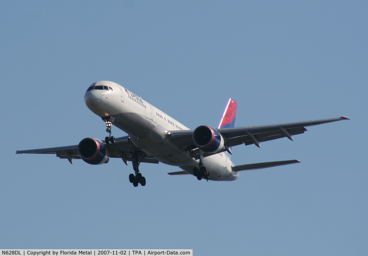 N628DL, 1987 Boeing 757-232 C/N 22918, Delta