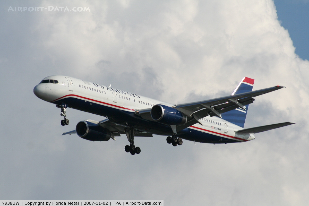 N938UW, 1994 Boeing 757-2B7 C/N 27246, US Airways