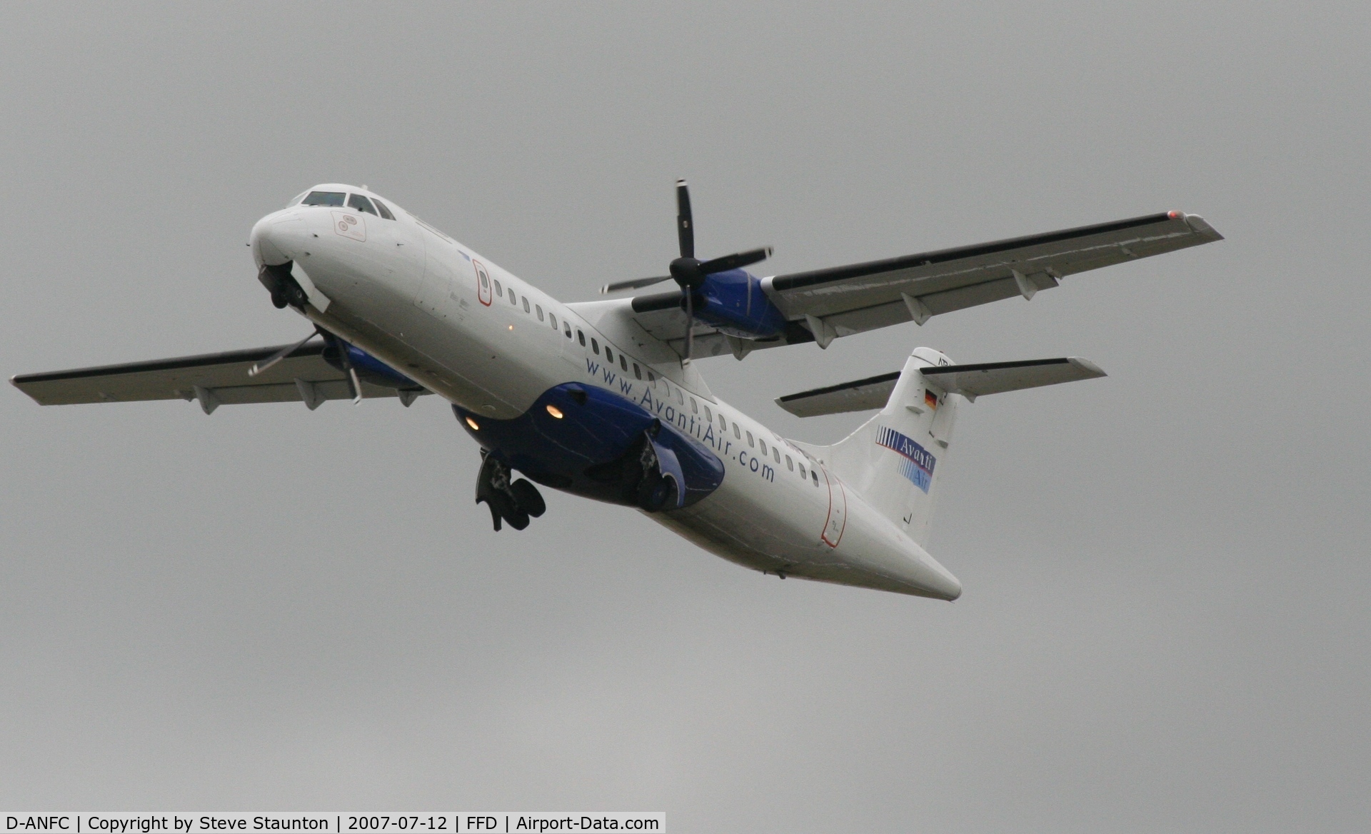 D-ANFC, 1991 ATR 72-202 C/N 237, Royal International Air Tattoo 2007