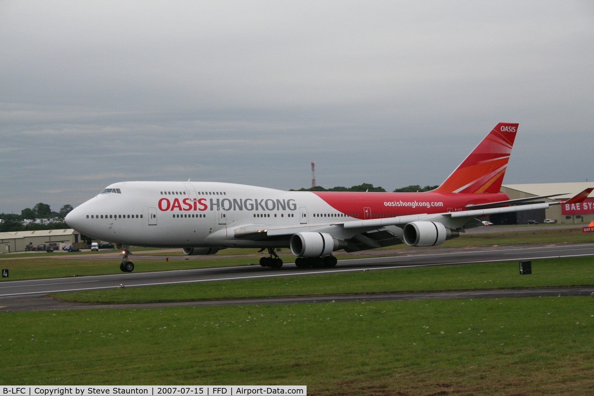 B-LFC, 1999 Boeing 747-481 C/N 29263, Royal International Air Tattoo 2007