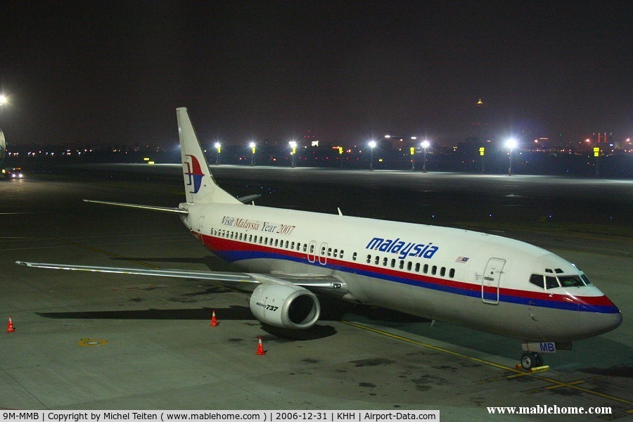 9M-MMB, Boeing 737-4H6 C/N 26444, Malaysia Airlines