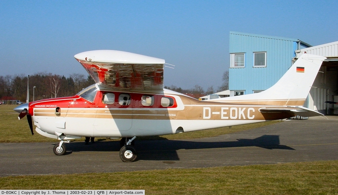 D-EOKC, 1978 Cessna P210N Pressurised Centurion Pressurised Centurion C/N P21000134, Cessna P210N Pressurized Centurion II