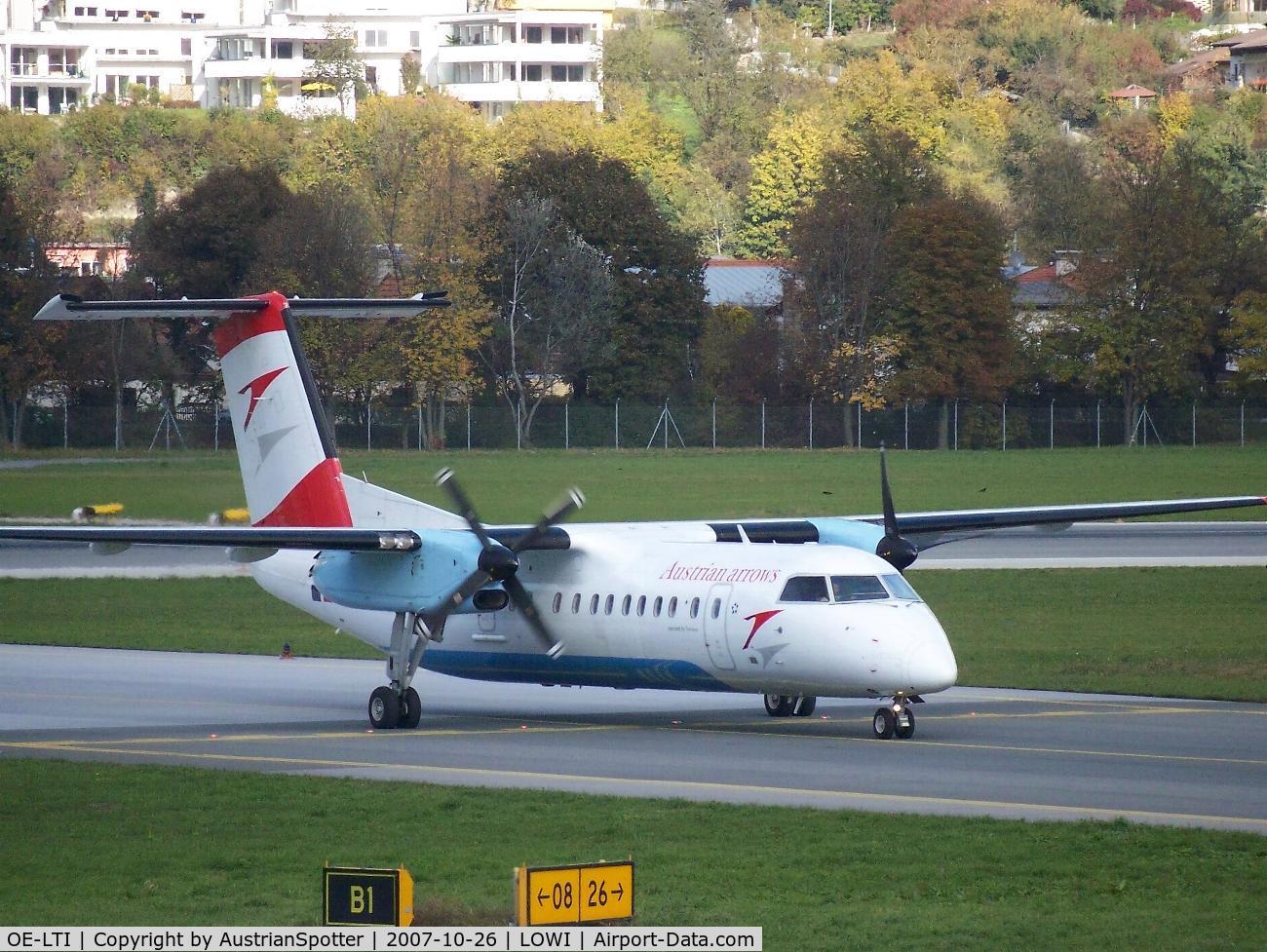 OE-LTI, 1997 De Havilland Canada DHC-8-314Q Dash 8 C/N 466, Austrian Arrows