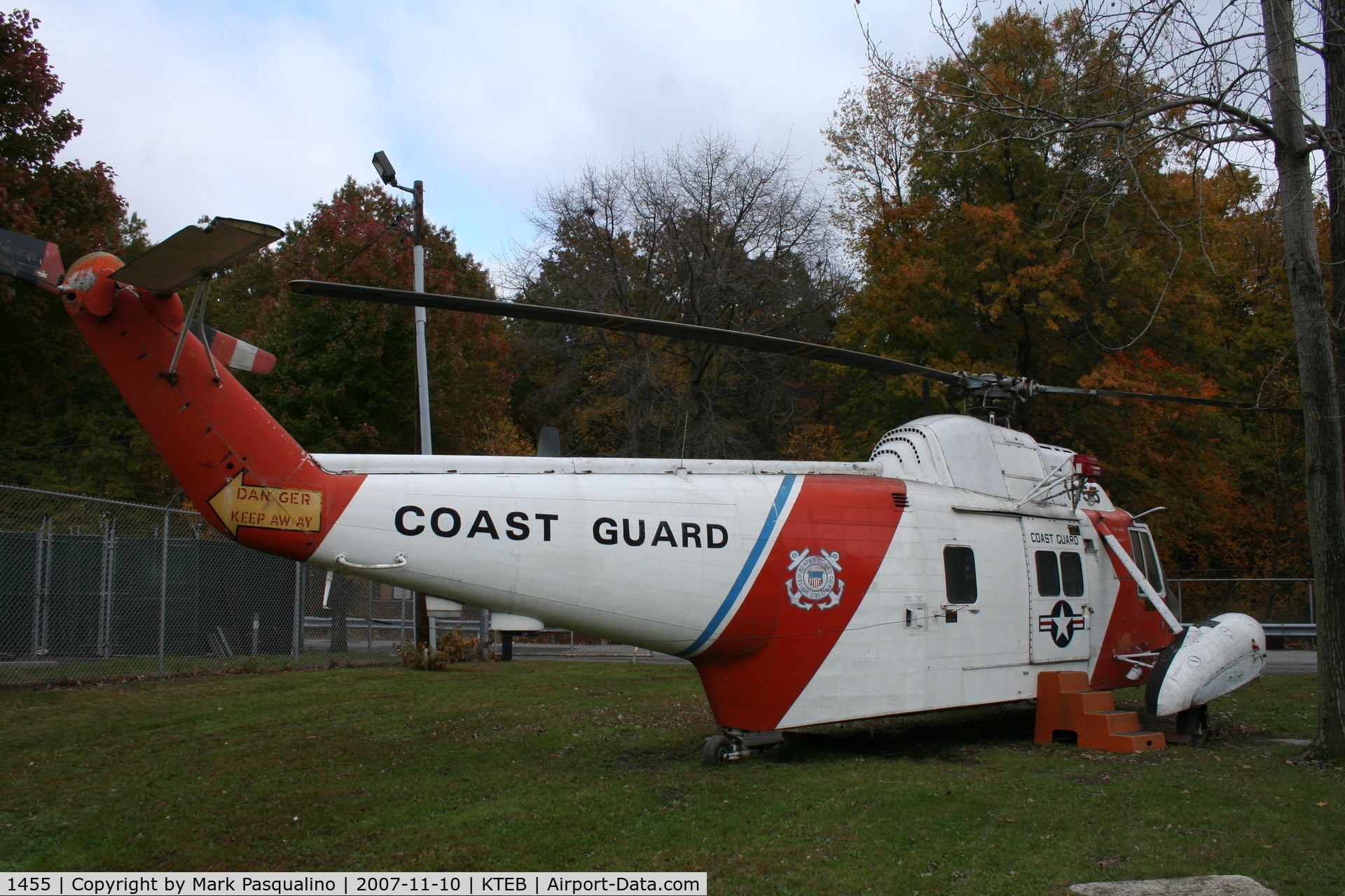 1455, Sikorsky HH-52A Sea Guard C/N 62.134, Sikorsky HH-52A