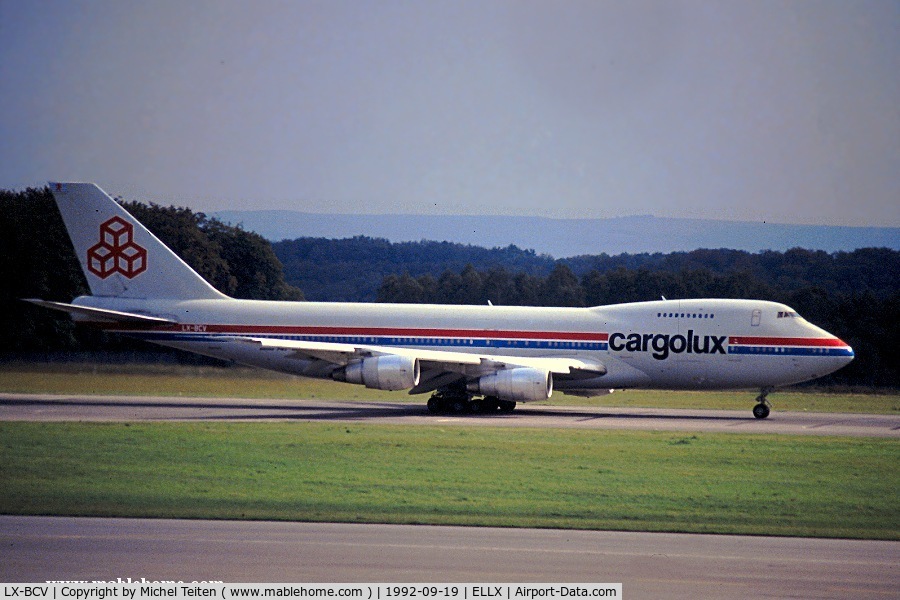 LX-BCV, 1981 Boeing 747-271C C/N 22403, Ready for take-off !